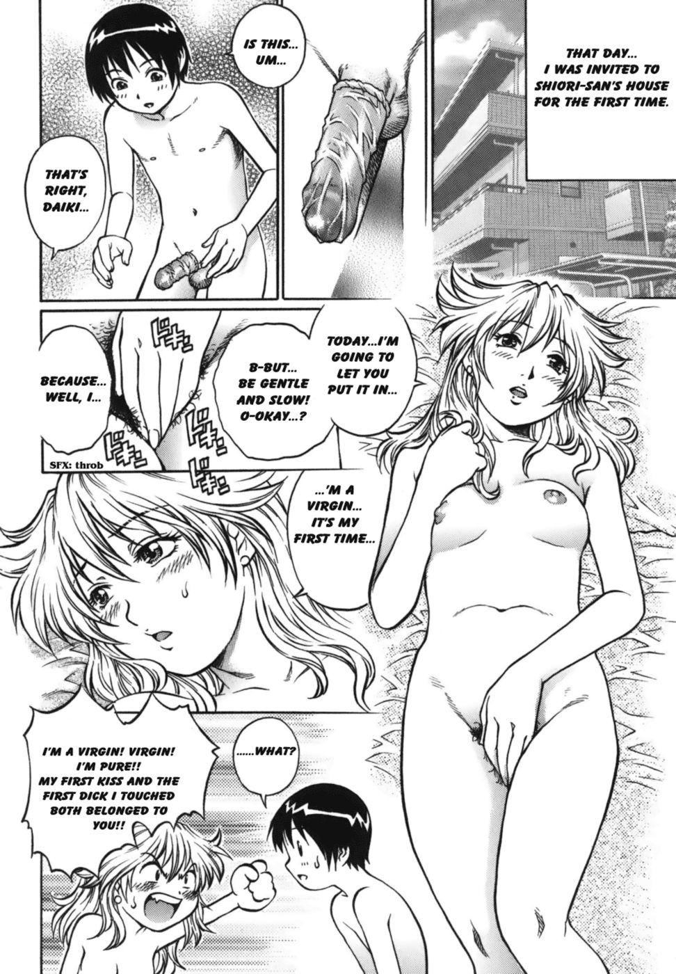 Hentai Manga Comic-Awkward Girl vs Virginal Masochist Boy-Read-14